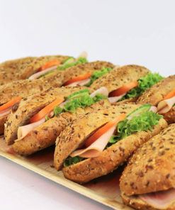 belegtes Brötchen mit Putenbrust – Mein Brötchen Bremen