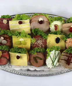 30er Brötchenplatte