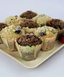 9er Muffin Platte VEGAN