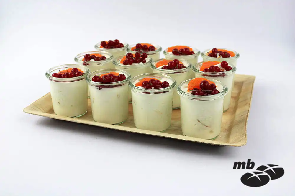 Quarkspeise mit Mandarinen